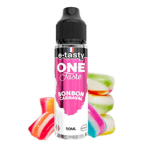 Bonbon carnaval ONE Taste E.Tasty 50ml 00mg